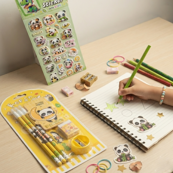 Panda Fun Stationery Kit