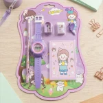Hello Purple Stationery Kit