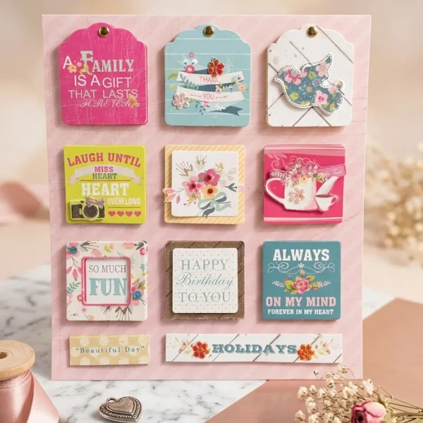 Sentimental Floral Sticker